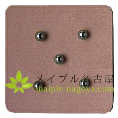 マグレインファイブ　銀粒　1.2mm　12mm角5粒付　　75枚入