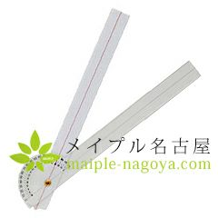 プラスチック角度計　【33cm】