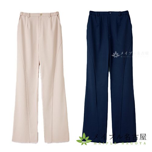 【ナガイレーベン LH-6203】接触冷感 女子パンツ(オフホワイト)【LH】