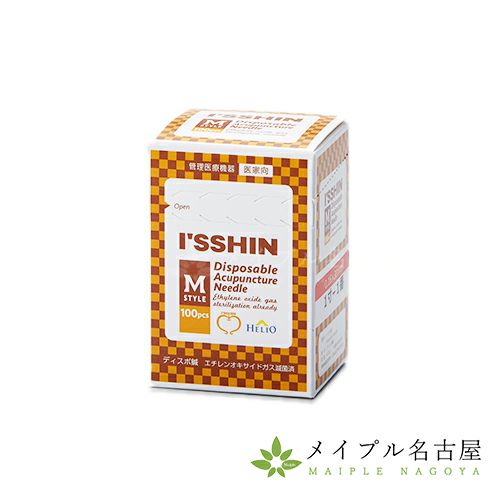 I'SSHIN（いっしん）ディスポ鍼 M style 100本入り 1Pの通販なら5,000