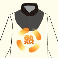 発熱ウォーマー　首用ロング